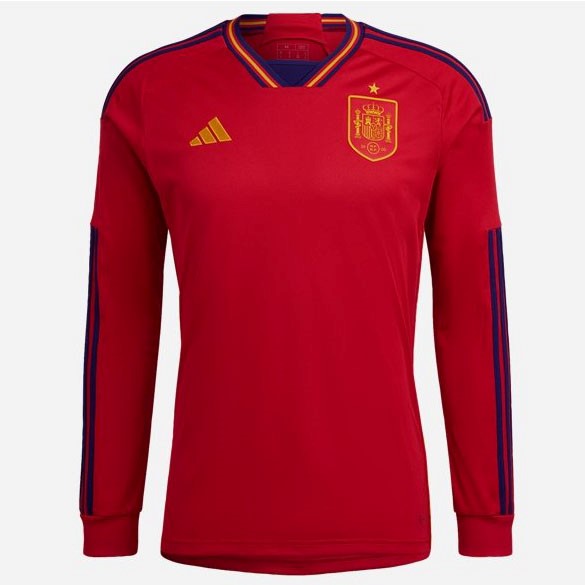 Tailandia Camiseta Espana Replica Primera Ropa ML 2022/23